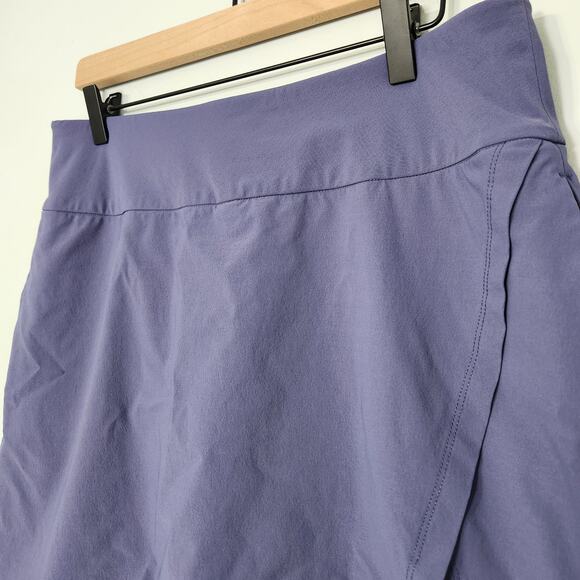 Alder Apparel Get Dirty Skort Athletic Performance Adventure Skirt Blue, L - Picture 3 of 10